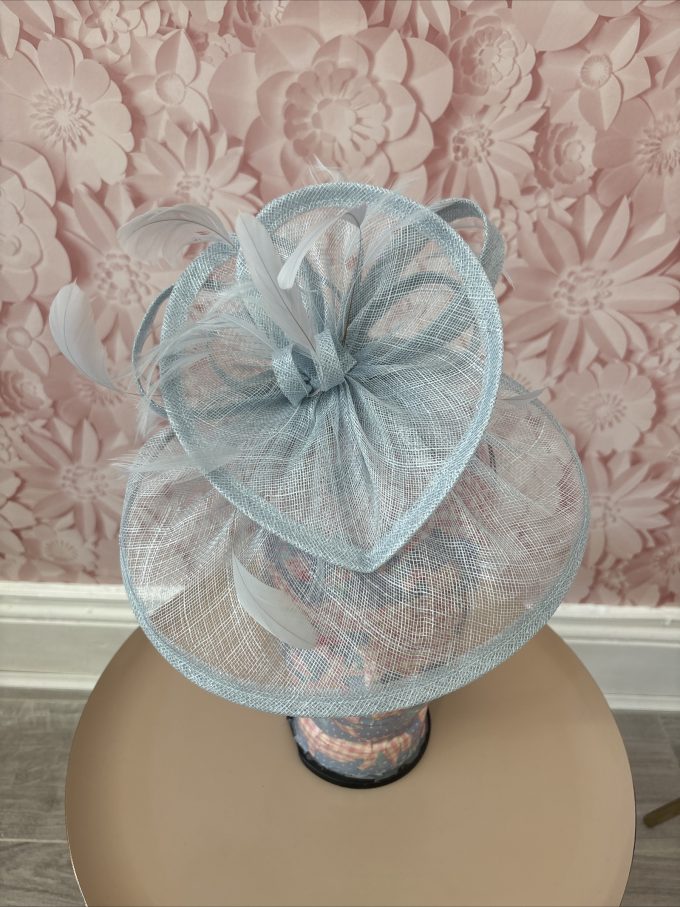 Max & Ellie Baby Blue  Fascinator/ Hat