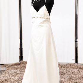 Forever Yours Halterneck Wedding Dress – Size 6 – WD002