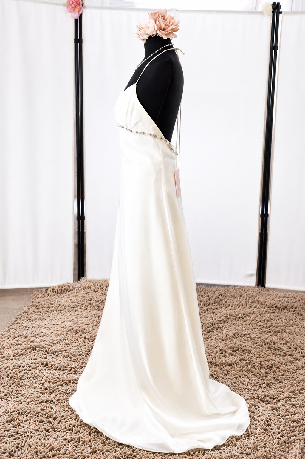 Forever Yours Halterneck Wedding Dress – Size 6 – WD002