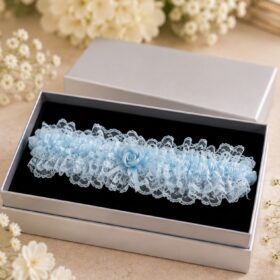 Blue Garter – Gift Box