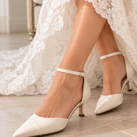 Duchess Bridal Shoe - size 7.5